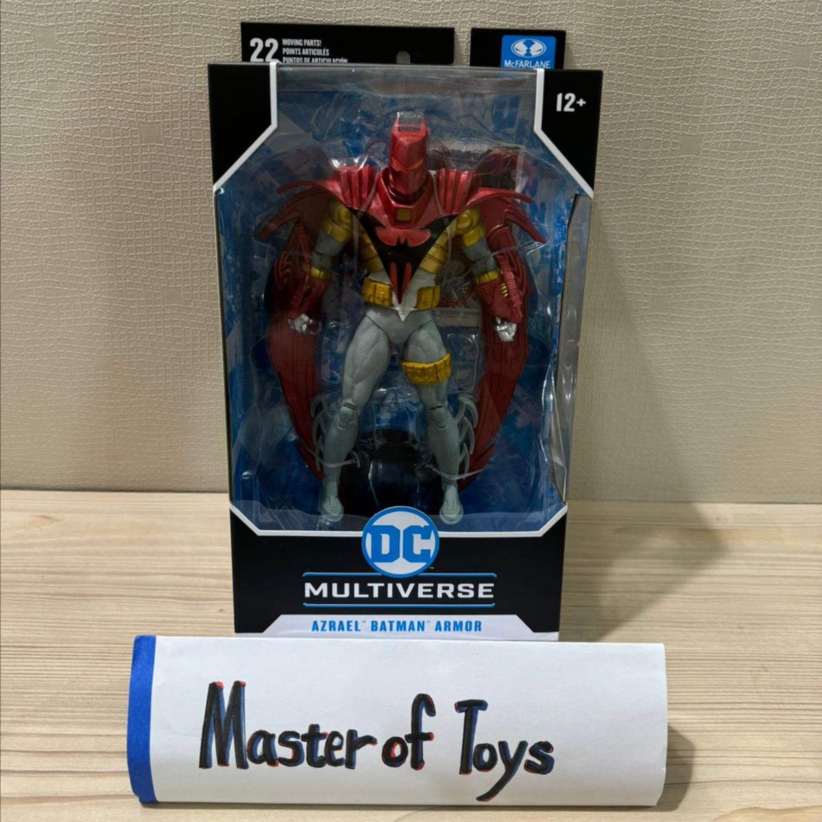 McFarlane DC Multiverse Azrael Batman Armor (Batman: Knightsend) - Ready Stock
