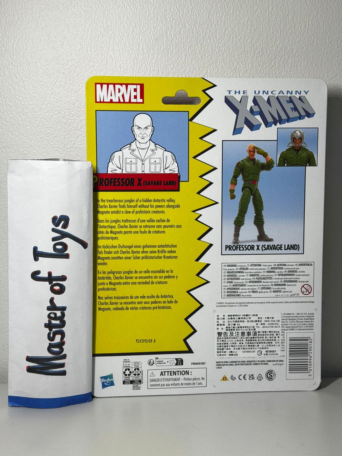 Hasbro Marvel Legends Retro X-Men Professor X (Savage Land) Charles Xavier - Ready Stock