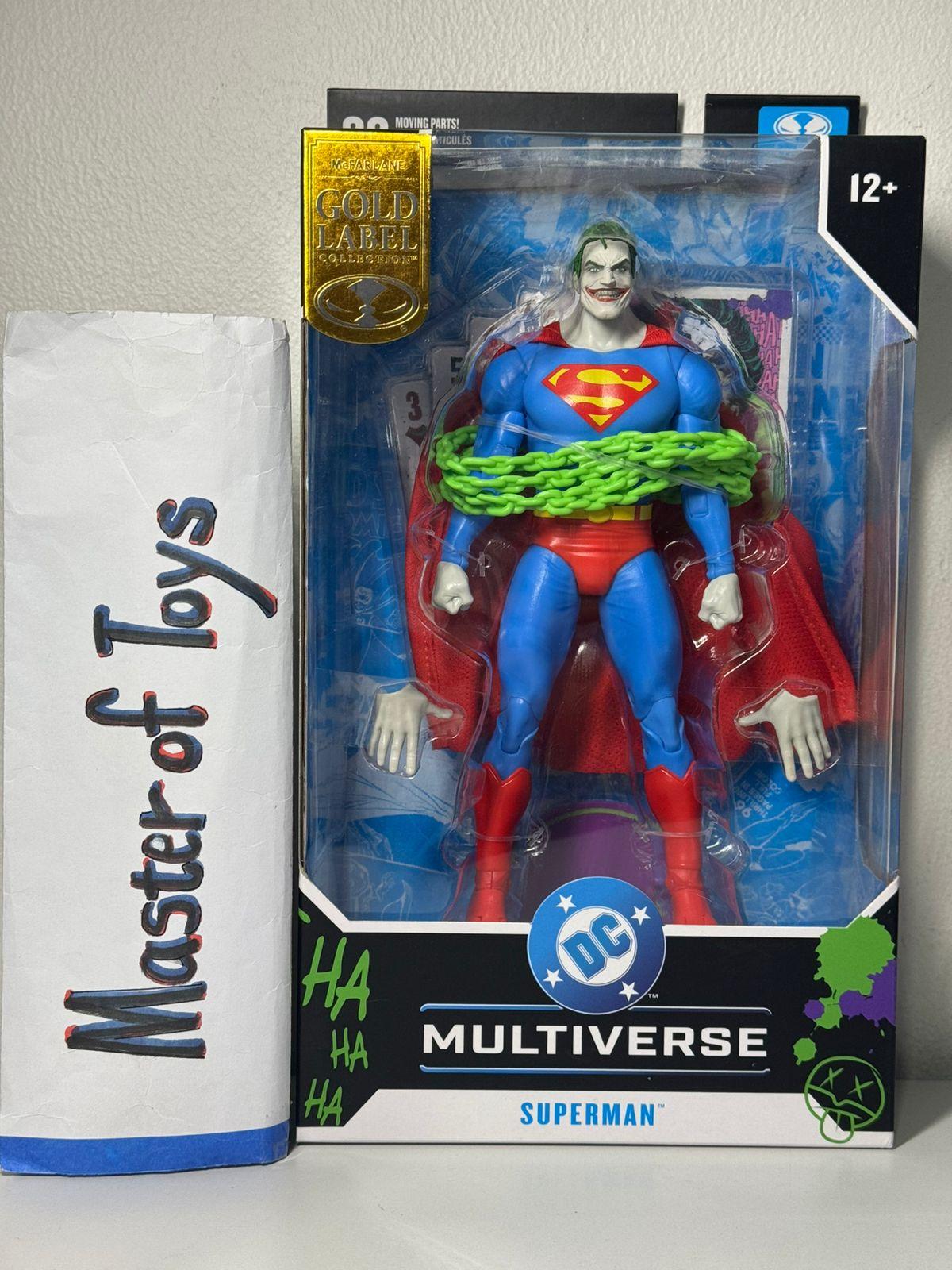 McFarlane DC Multiverse Superman (Superman #9) Gold Label - Ready Stock
