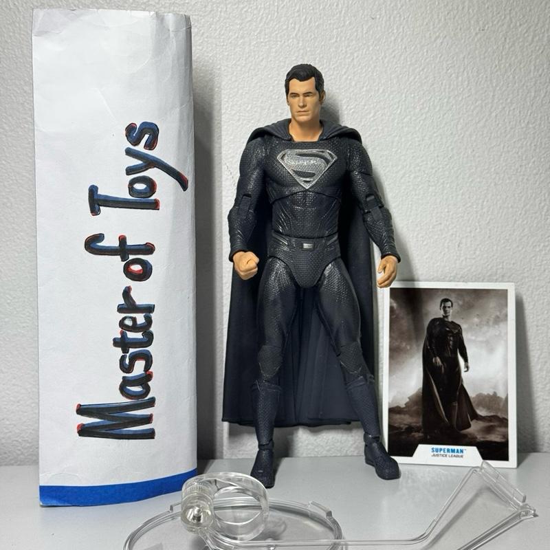 McFarlane DC Multiverse Superman Justice League Black Suit No Box - Ready Stock