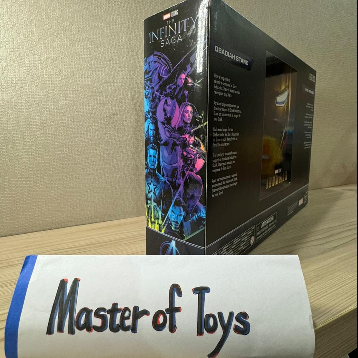 Hasbro Marvel Legends Series Ironman The Infinity Saga Iron Man Obadiah Stane Iron Monger - Ready Stock