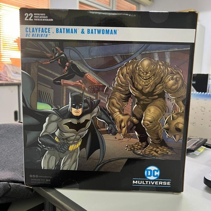 DC Multiverse Clayface Batman Batwoman 3 pack DC Rebirth McFarlane
