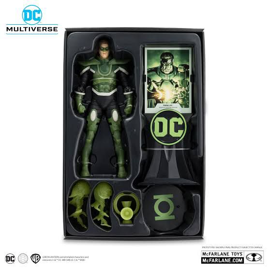 McFarlane DC Green Lantern Parallax | Zero Hour: Crisis in Time Glow in the Dark Edition Gold Label Collection - Ready Stock