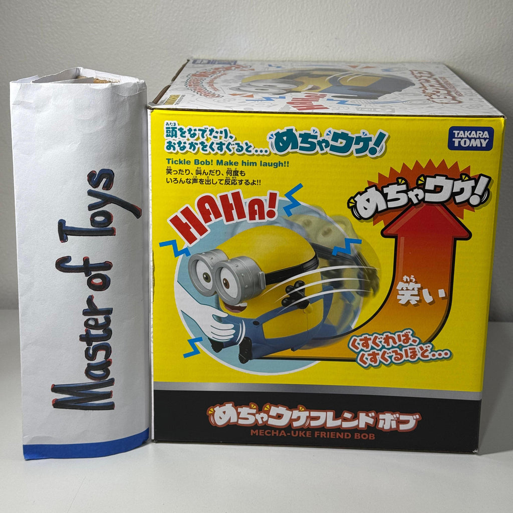 Takara Tomy Ilumination Minions the Rise Gru Mecha-Uke Friend Bob Tickle Sound - Ready Stock