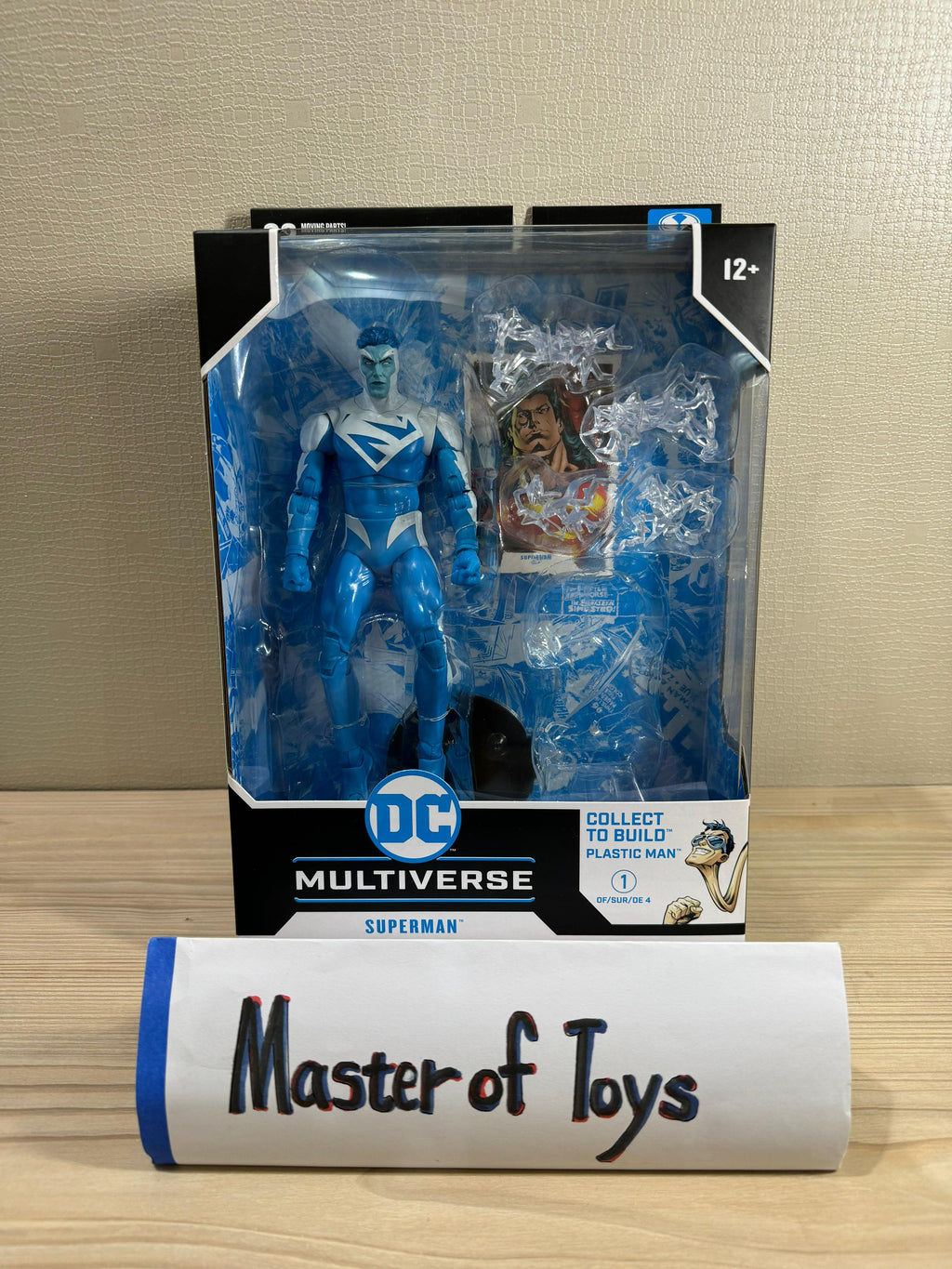 McFarlane DC Multiverse Superman JLA Without CTB - Ready Stock