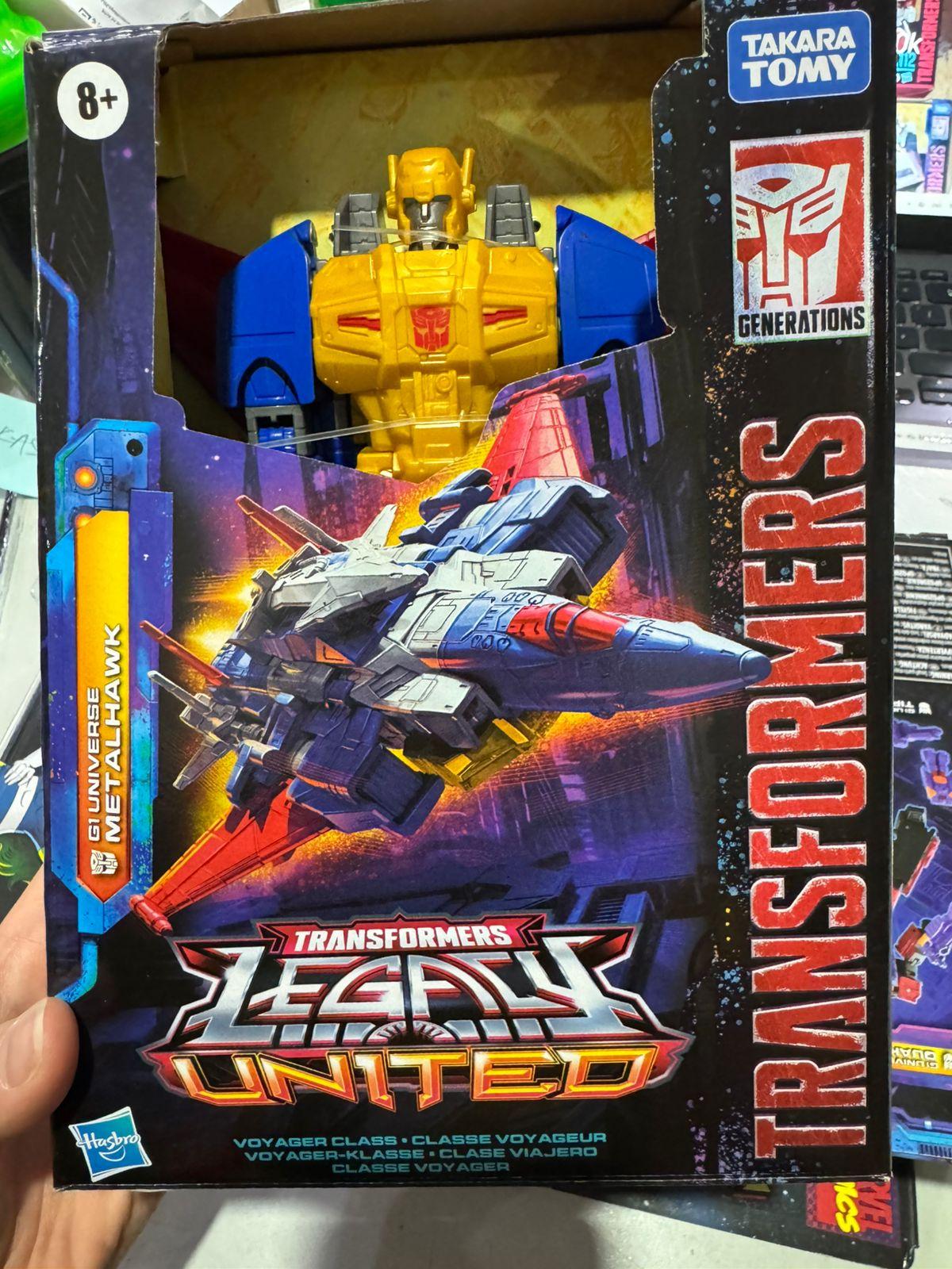 Hasbro Transformers Legacy United G1 Universe Metalhawk - Ready Stock