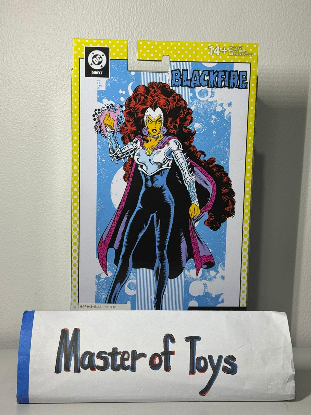 McFarlane Digital DC Direct Blackfire (The New Teen Titans) - Ready Stock