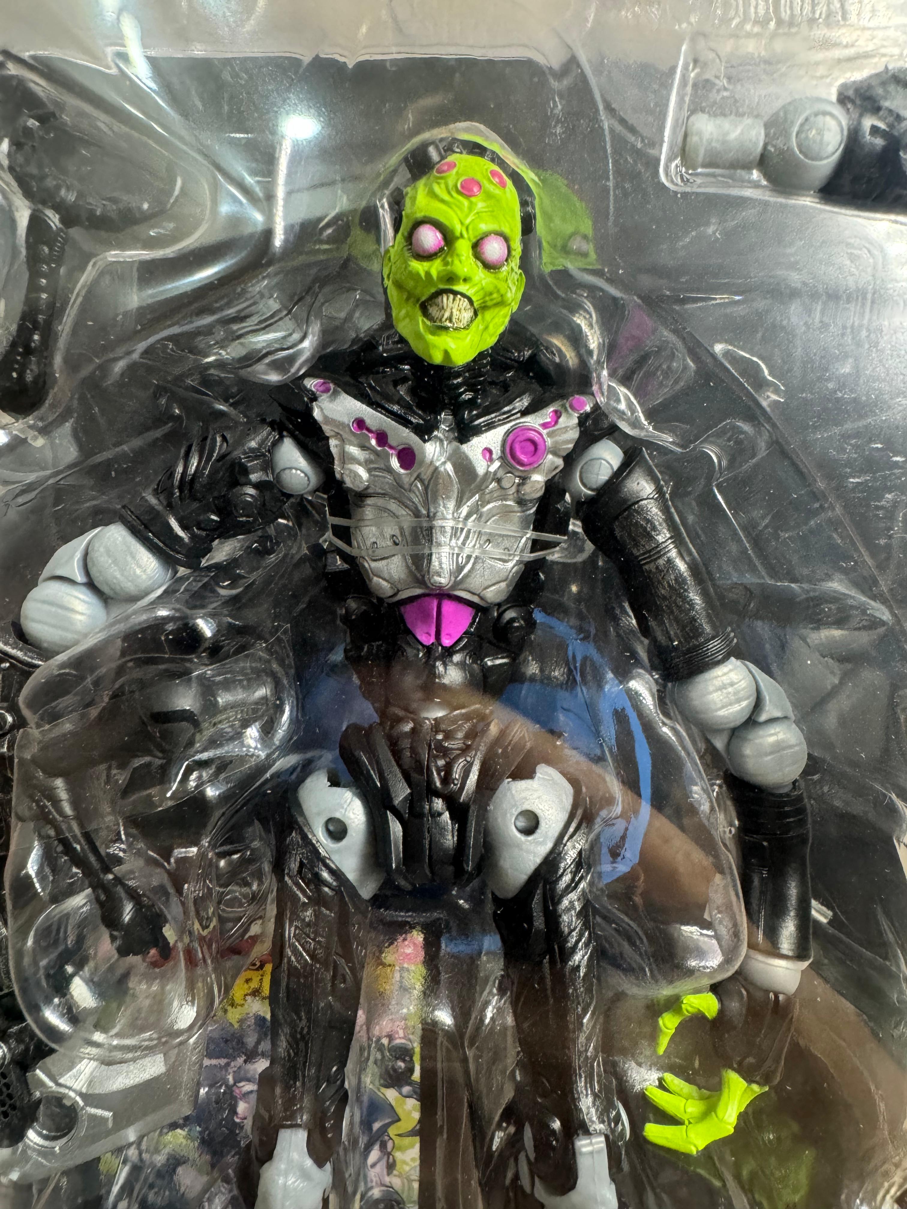 McFarlane DC Direct Brainiac Superman Ghost Of Krypton McFarlane Platinum Edition ( Scott - Cohen - Nascimento - Ribeiro ) - Ready Stock