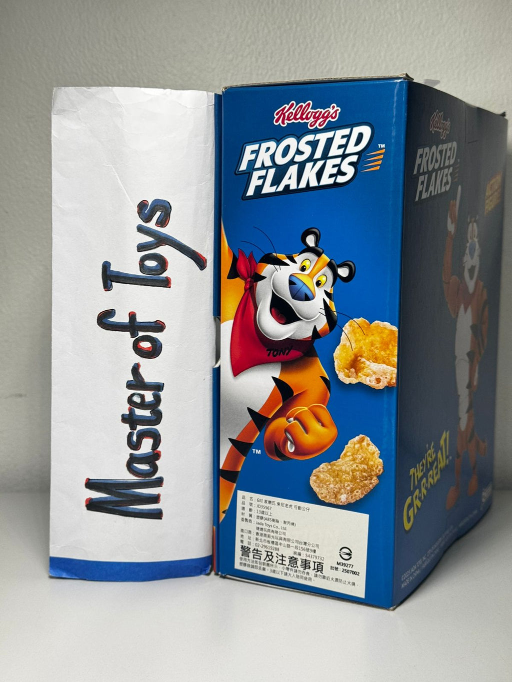 Jada Toys Kellogg's Frosted Flakes Action Figure Tony the Tiger - Ready Stock