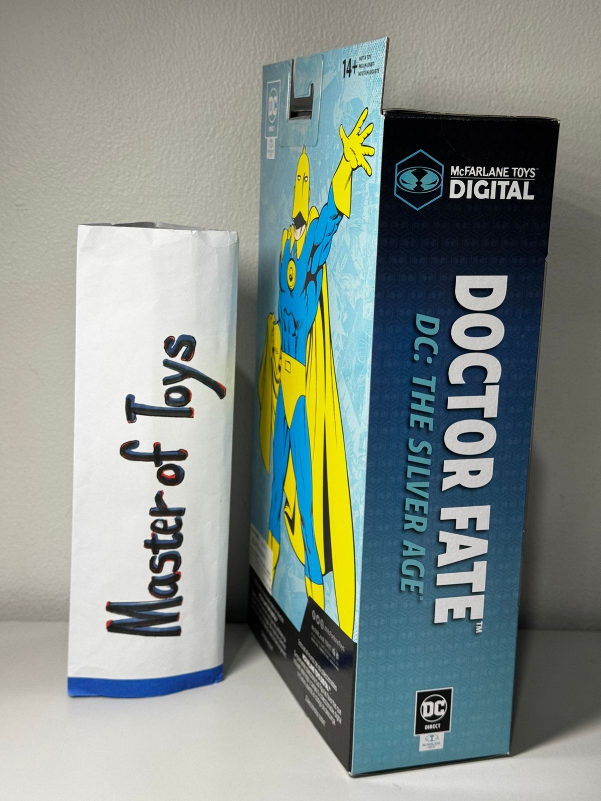 McFarlane DC Direct Doctor Fate Justice League America (DC: The Silver Age) Platinum Edition - Ready Stock