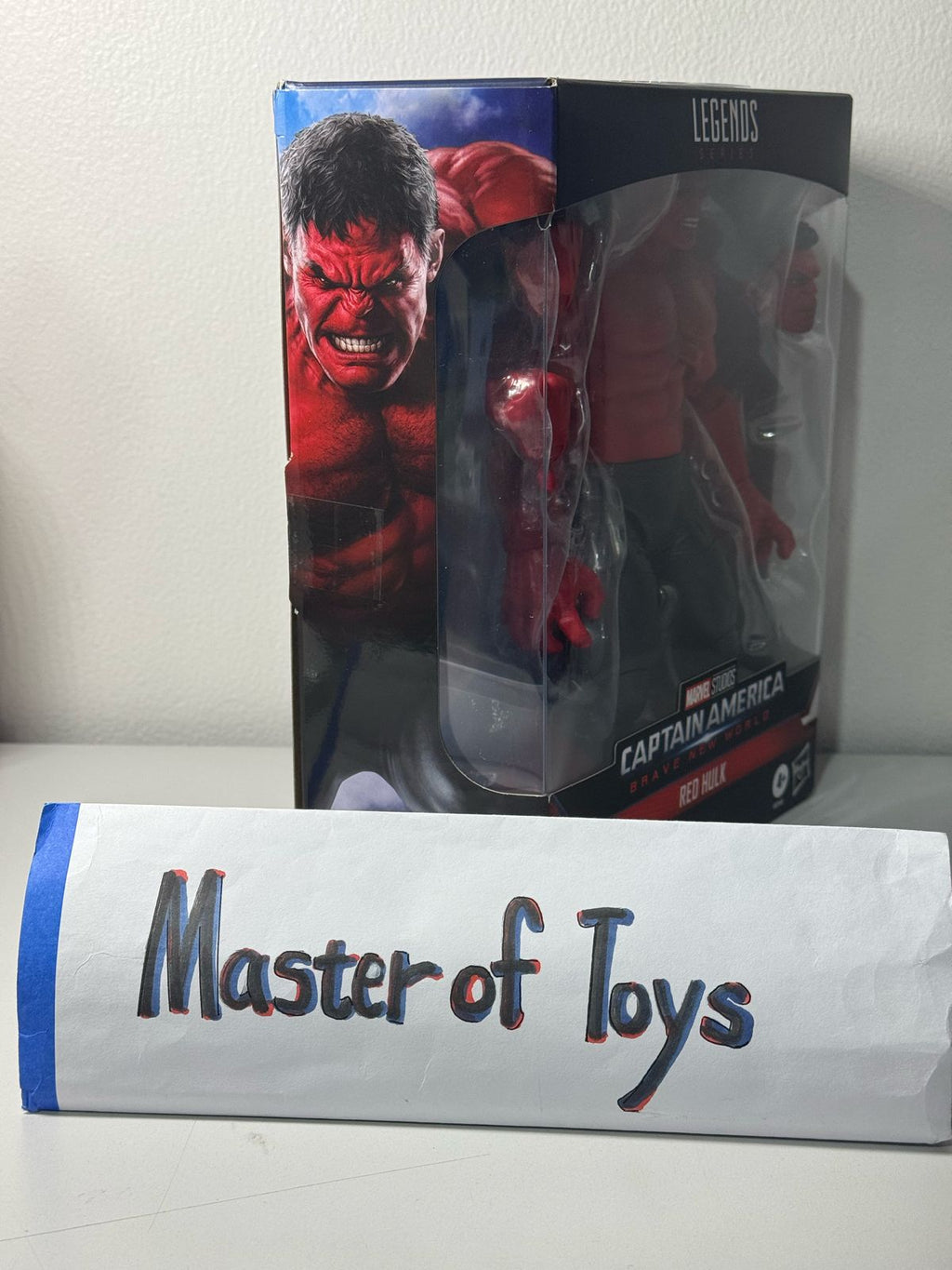 Hasbro Marvel Legends Captain America Brave New World Red Hulk - Ready Stock