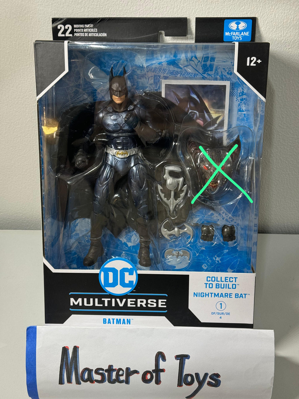 McFarlane DC Multiverse Batman ( Batman Forever ) NO CTB - Ready Stock