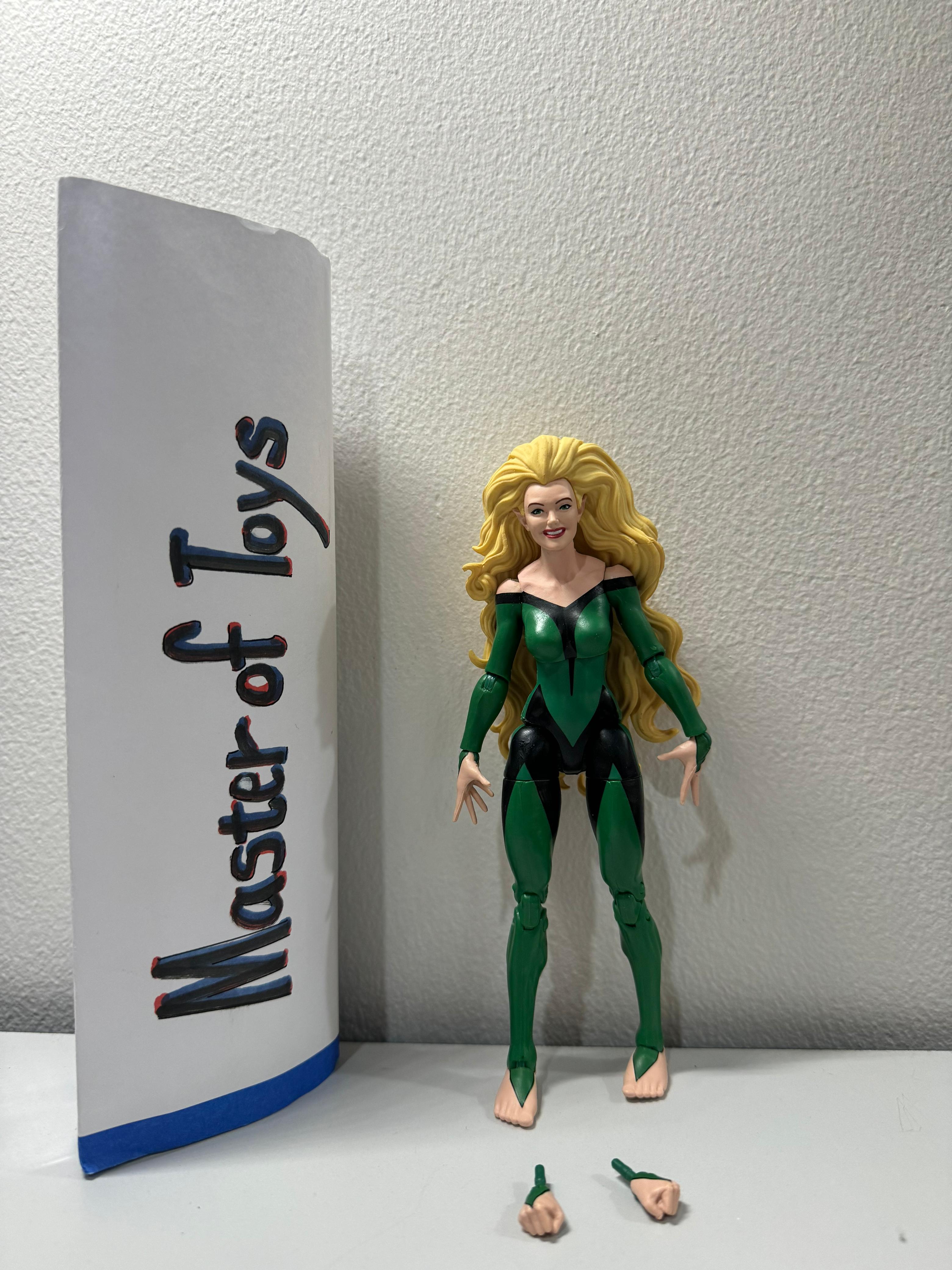 Hasbro Marvel Legends Series Marvel's Meggan ONLY NO BOX From 3 Packs X-Men - Ready Stock