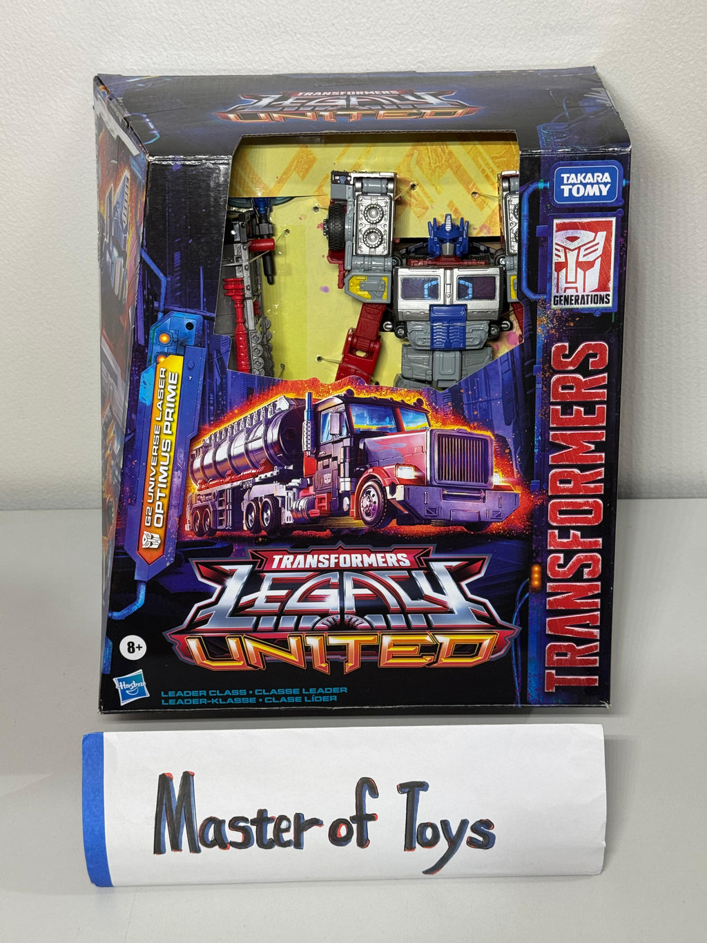 Hasbro Transformers Legacy G2 Universe Laser Optimus Prime - Ready Stock