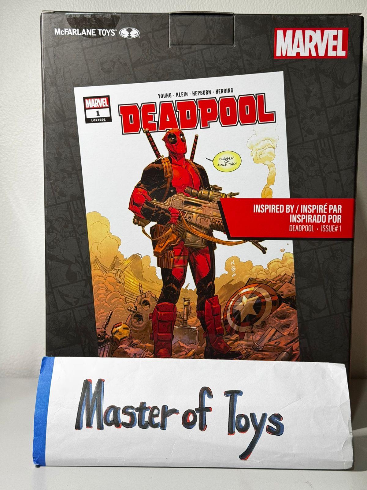 McFarlane Marvel Deadpool Issue 1 -  Ready Stock