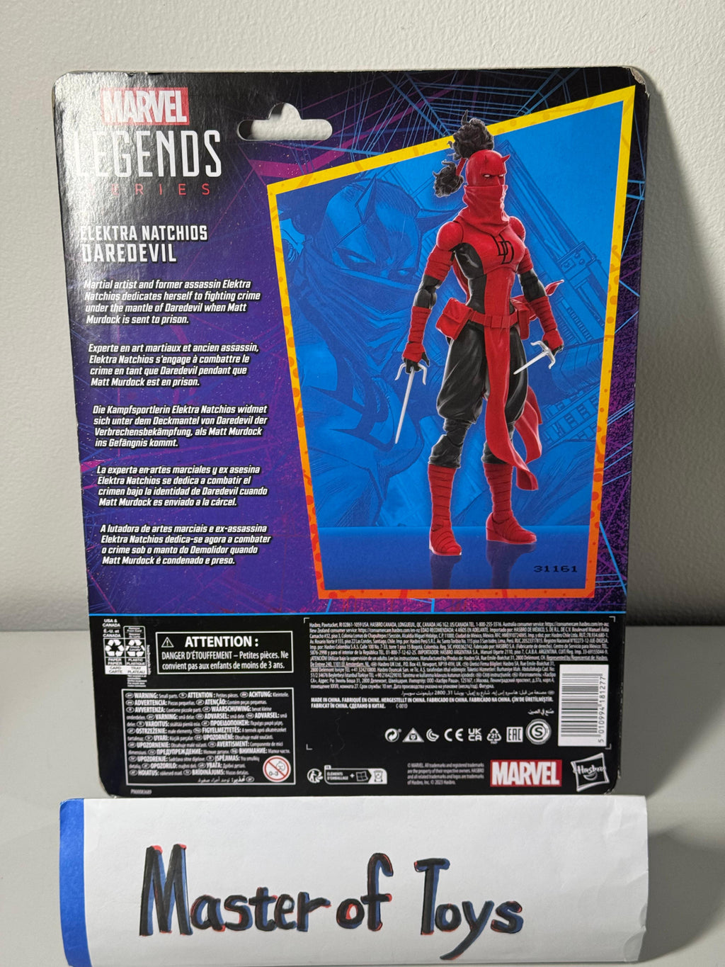 Hasbro Marvel Legends Spider-Man Elektra Natchios Daredevil - Ready Stock