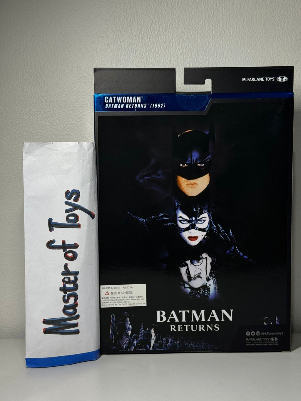 McFarlane Deluxe Theatrical Edition DC Multiverse Batman Returns Catwoman - Ready Stock