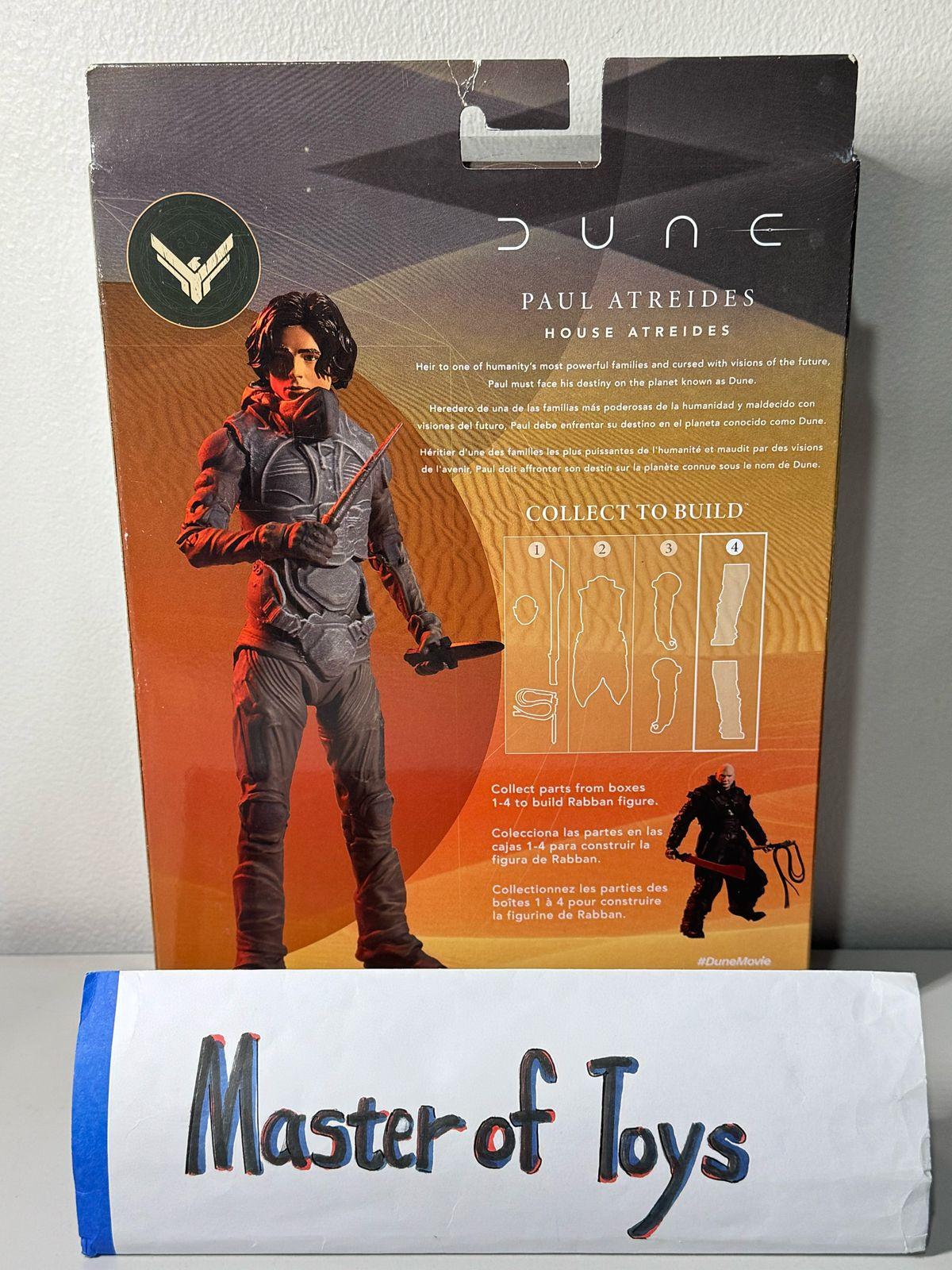 McFarlane Dune Paul Atreides House Atreides No CTB - Ready Stock