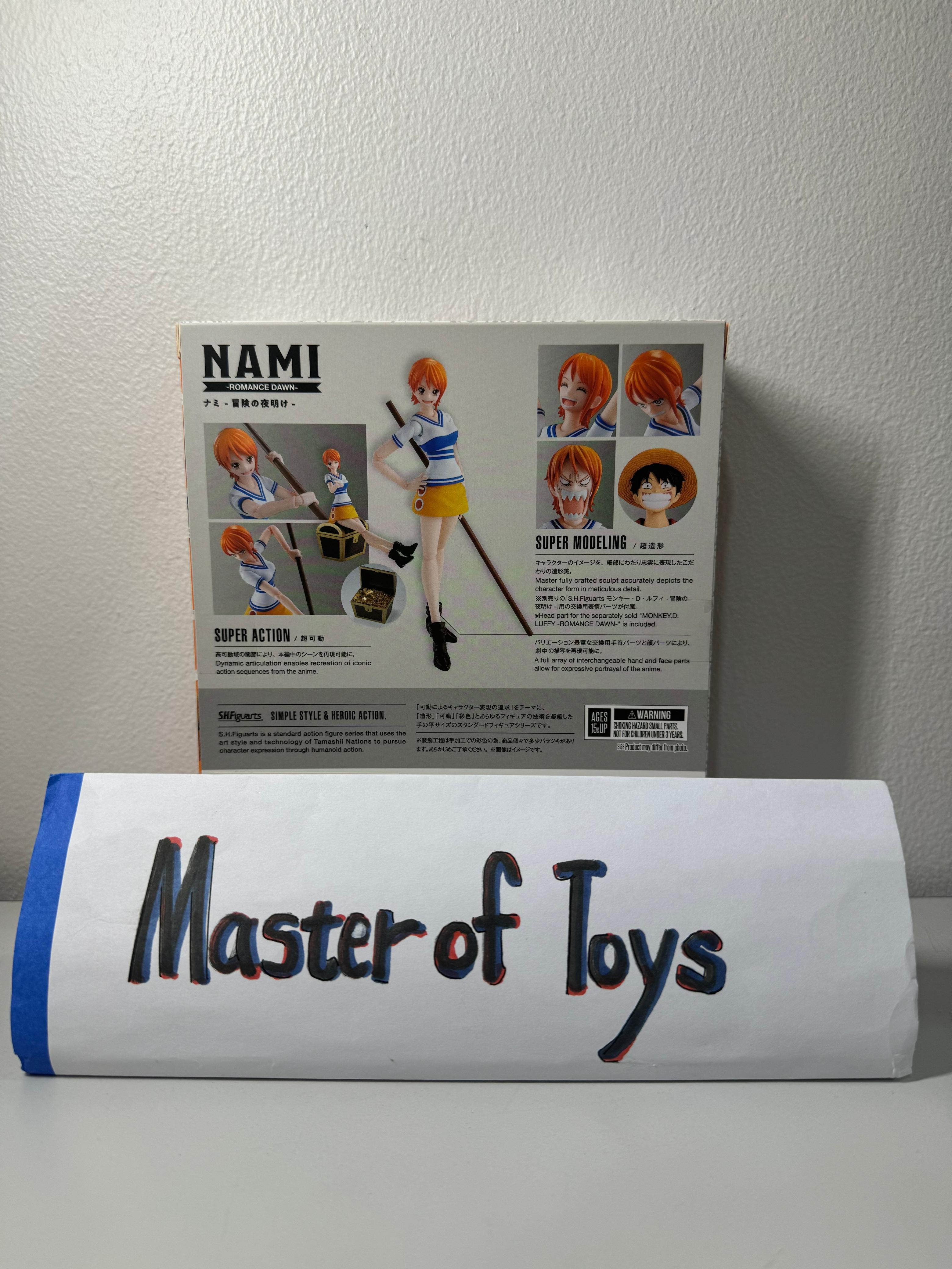 Bandai SHF Nami (Romance Dawn) - Ready Stock