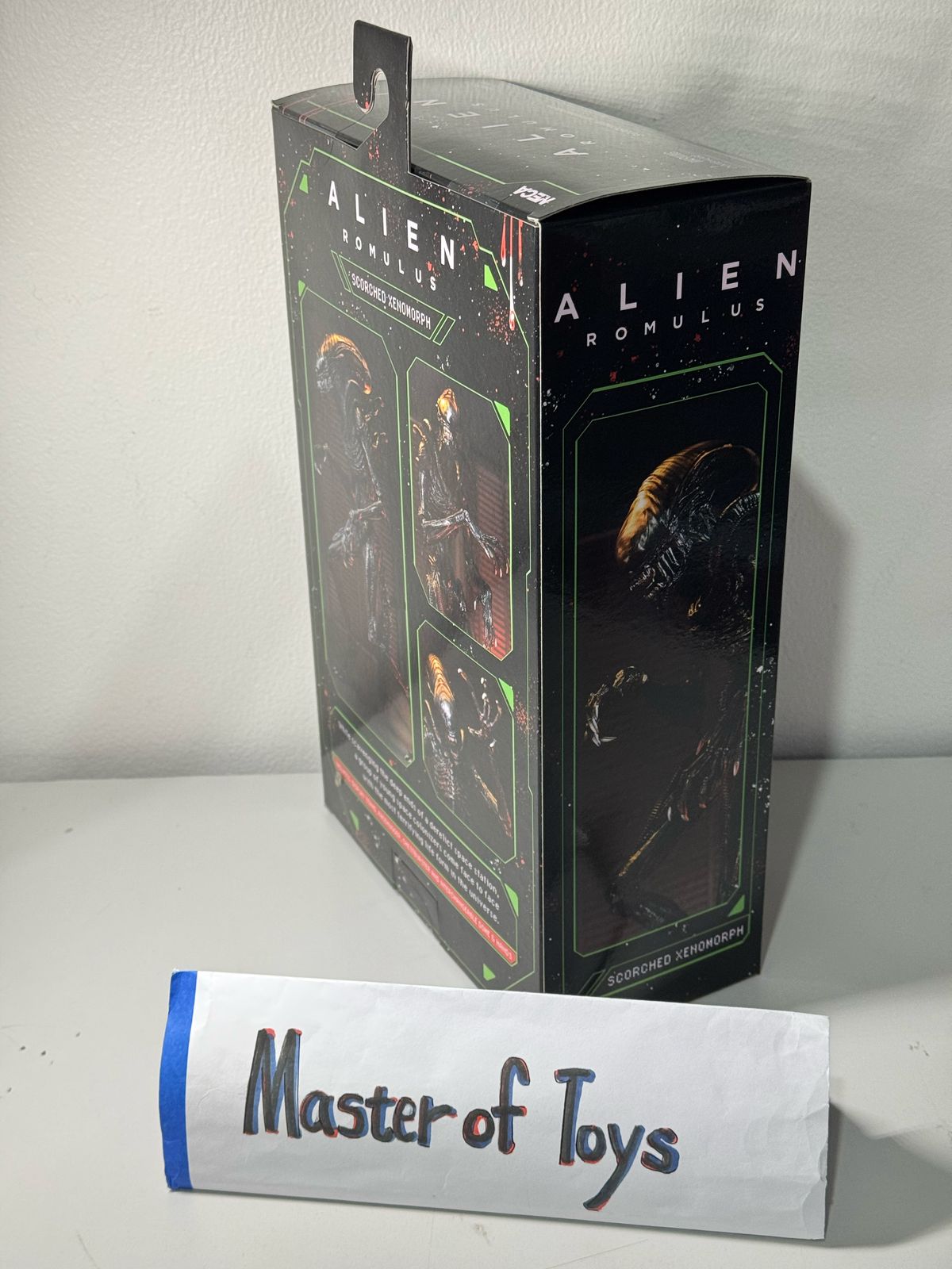 Neca Alien Romulus Scorched Xenomorph Figure - Ready Stock