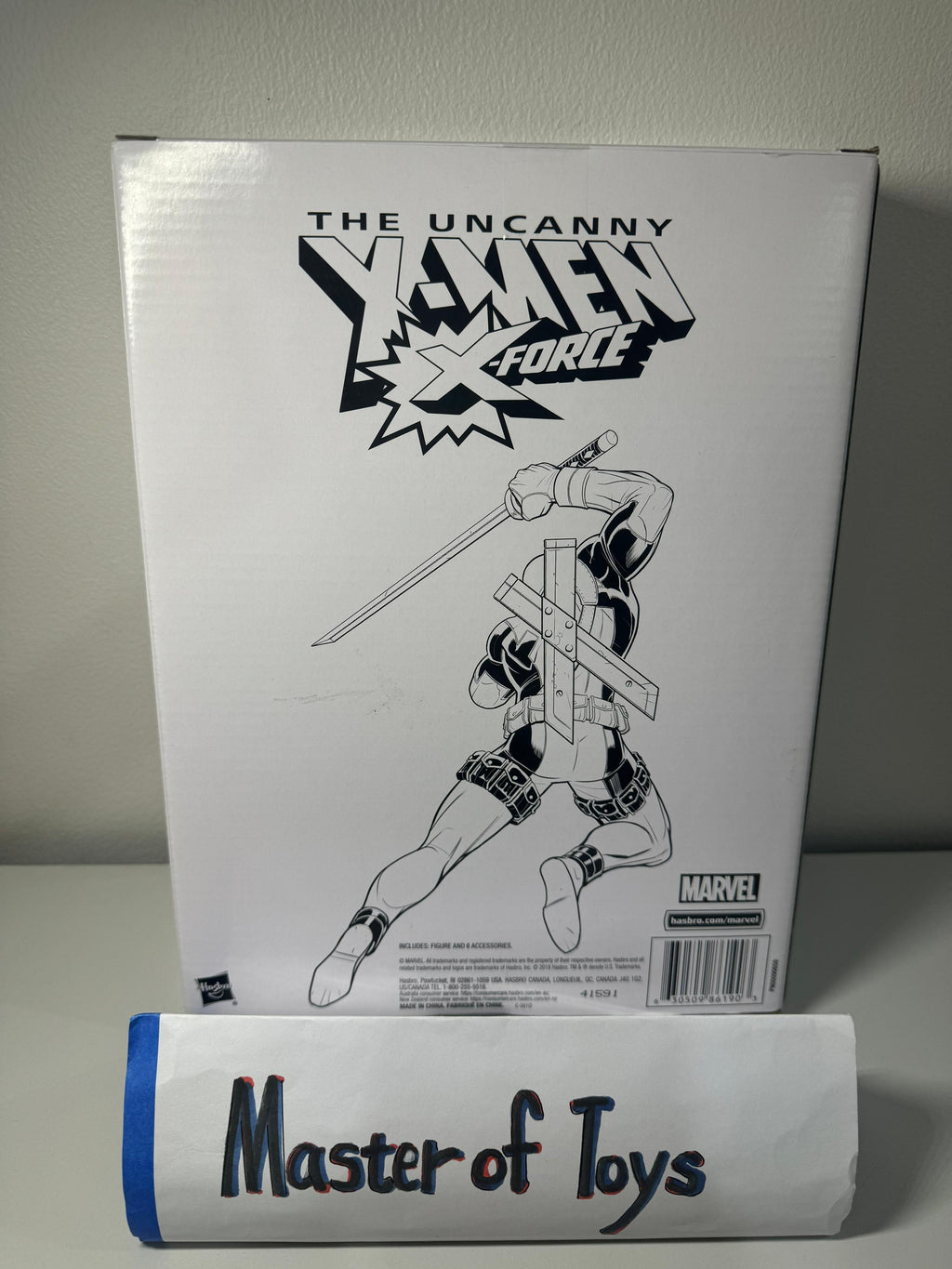 Hasbro Marvel 80 Years The Uncanny X-Force Deadpool Original Hasbro - Ready Stock