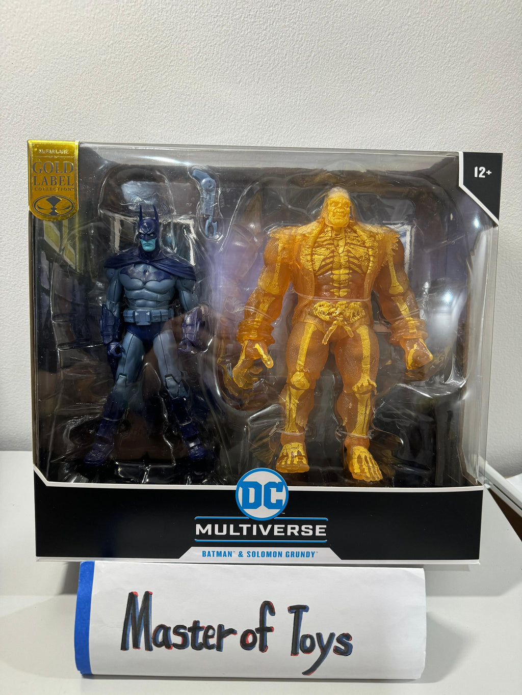 McFarlane DC Multiverse Batman & Solomon Grundy (Arkham City) Gold Label Collection - Ready Stock