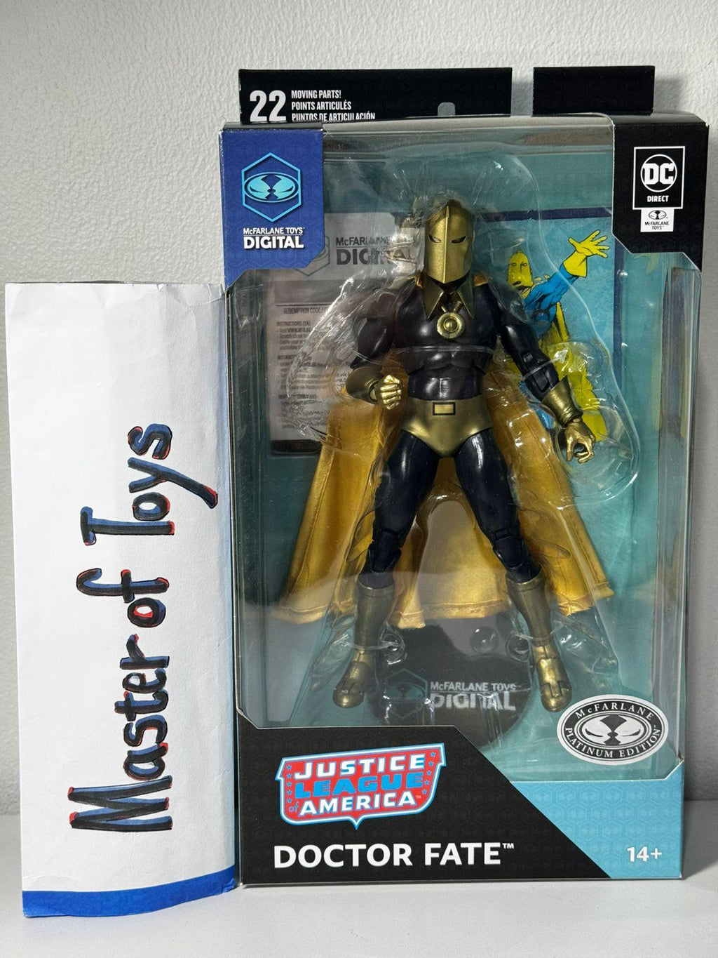 McFarlane DC Direct Doctor Fate Justice League America (DC: The Silver Age) Platinum Edition - Ready Stock