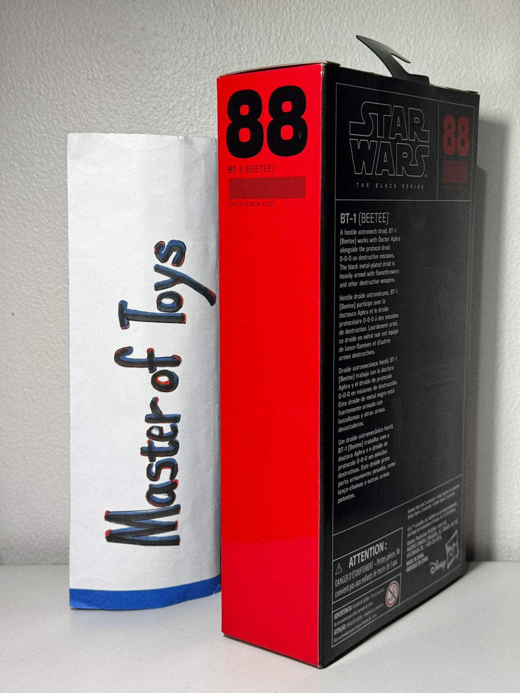 Hasbro Star Wars The Black Series BT-1 (Beetee) 88 - Ready Stock