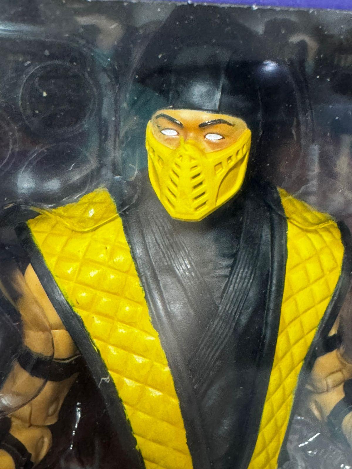 McFarlane Mortal Kombat Klassic Scorpion Game Verse - Ready Stock