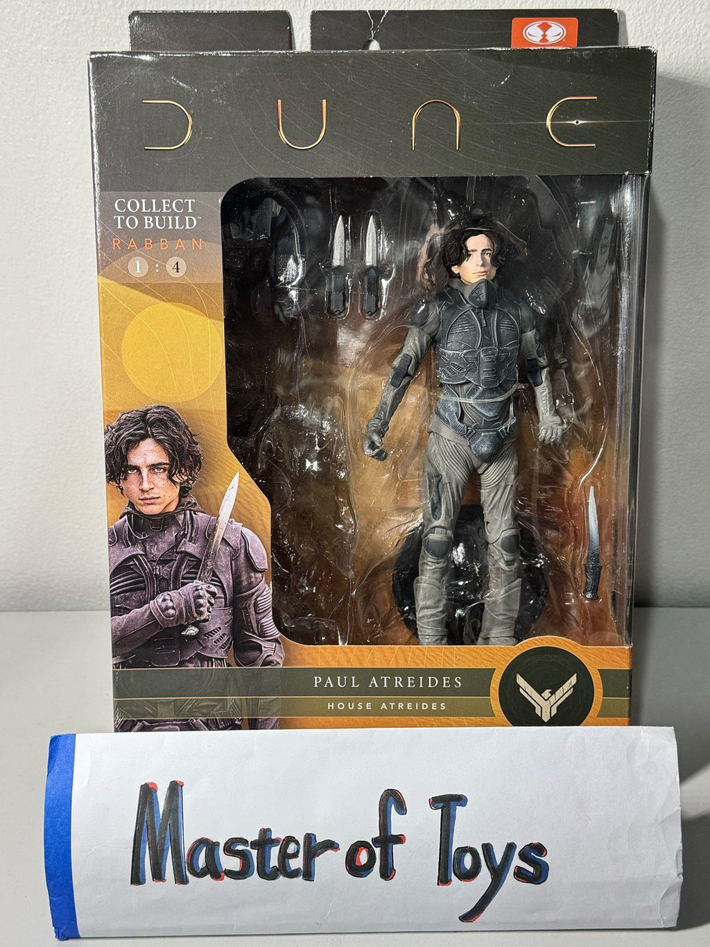 McFarlane Dune Paul Atreides House Atreides No CTB - Ready Stock