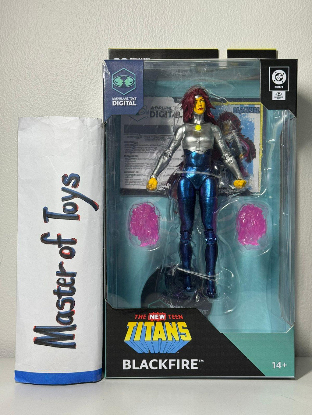 McFarlane Digital DC Direct Blackfire (The New Teen Titans) - Ready Stock