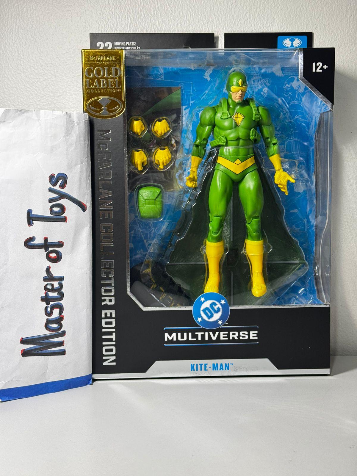 McFarlane Collector Edition DC Multiverse Kite-Man Gold Label - Ready Stock
