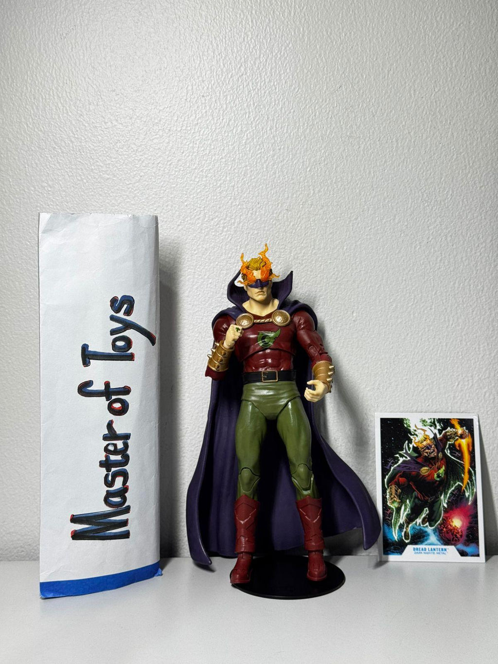 McFarlane DC Multiverse Dread Lantern (Dark Nights: Metal) Only No Box - Ready Stock