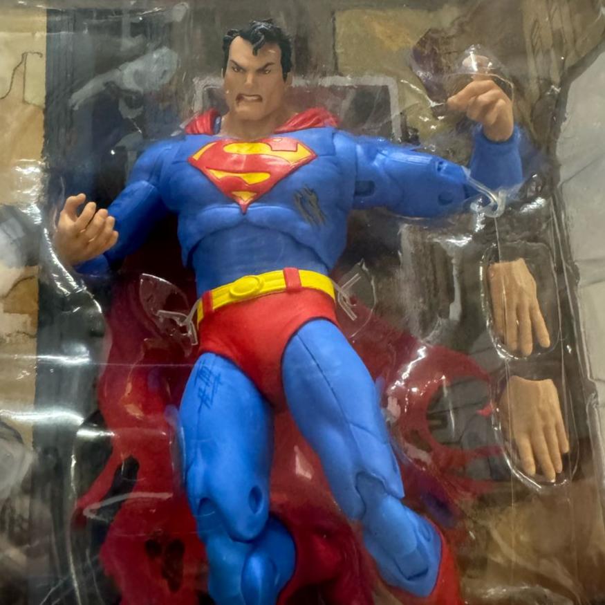 McFarlane Superman vs Doomsday DC Multiverse - Ready Stock