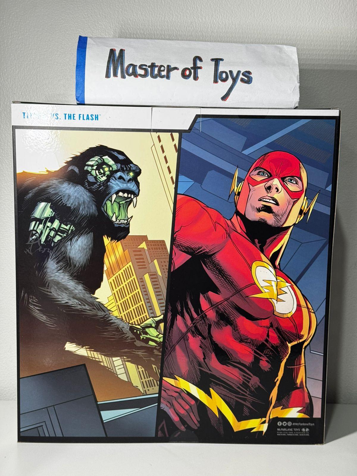McFarlane DC Multiverse Titano vs The Flash - Ready Stock