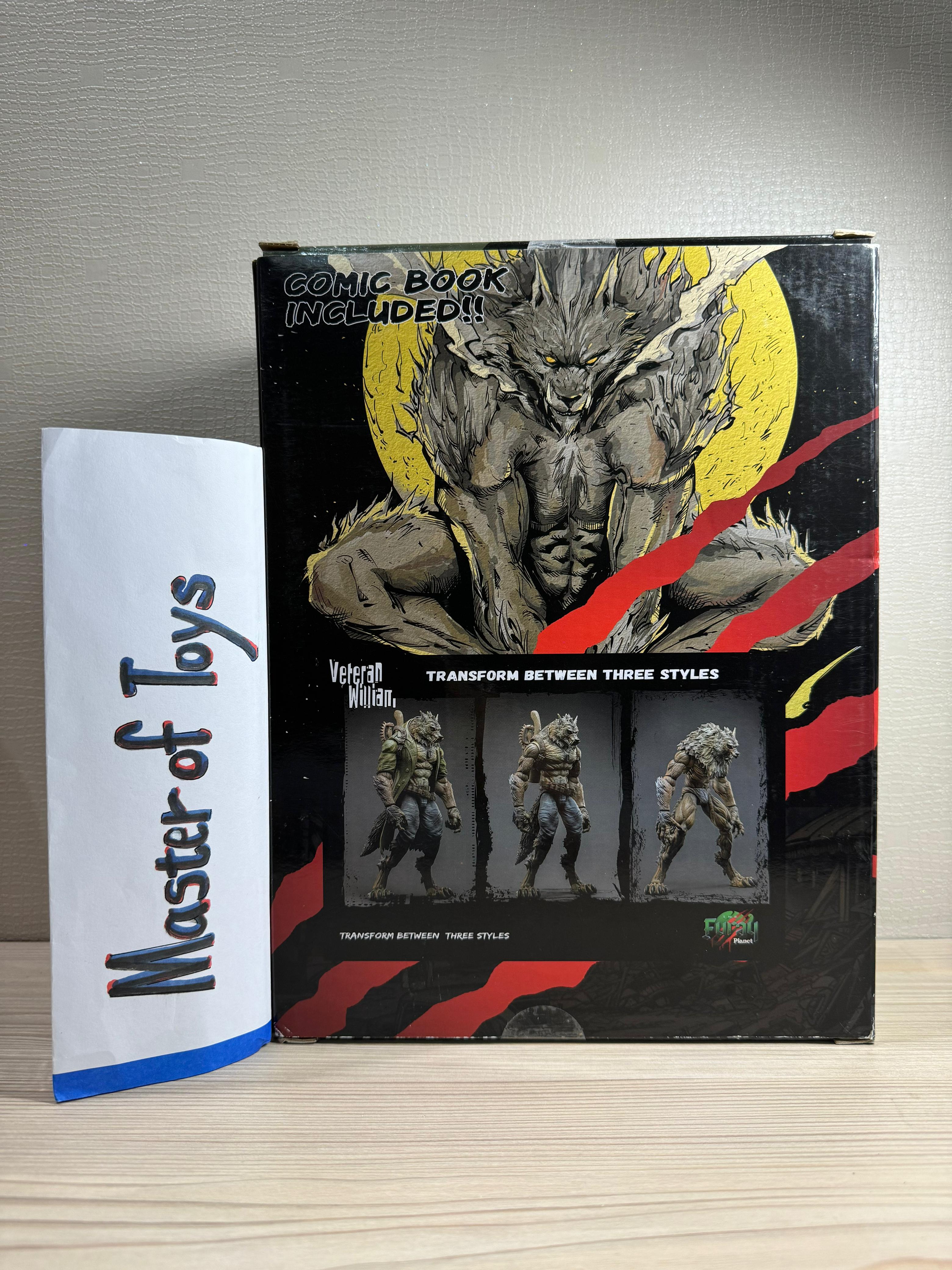 Maestro Union The Furay Planet Werewolf Wolf Veteran William Comic Books Included - Ready Stock