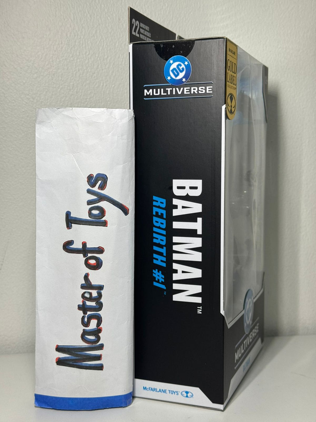 McFarlane DC Multiverse Batman (Rebirth #1) Gold Label - Ready Stock