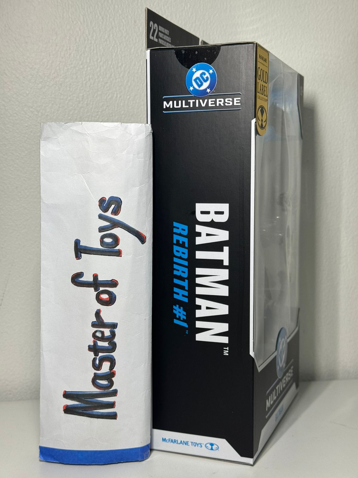 McFarlane DC Multiverse Batman (Rebirth #1) Gold Label - Ready Stock