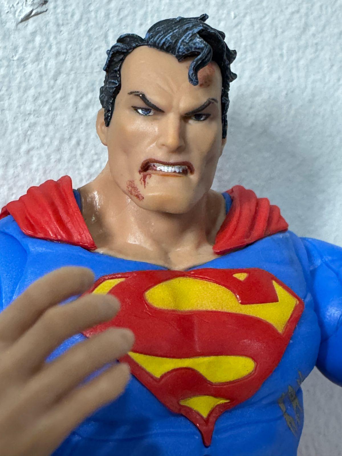 McFarlane DC Multiverse Superman (Reign of Doomsday) No Box - Ready Stock