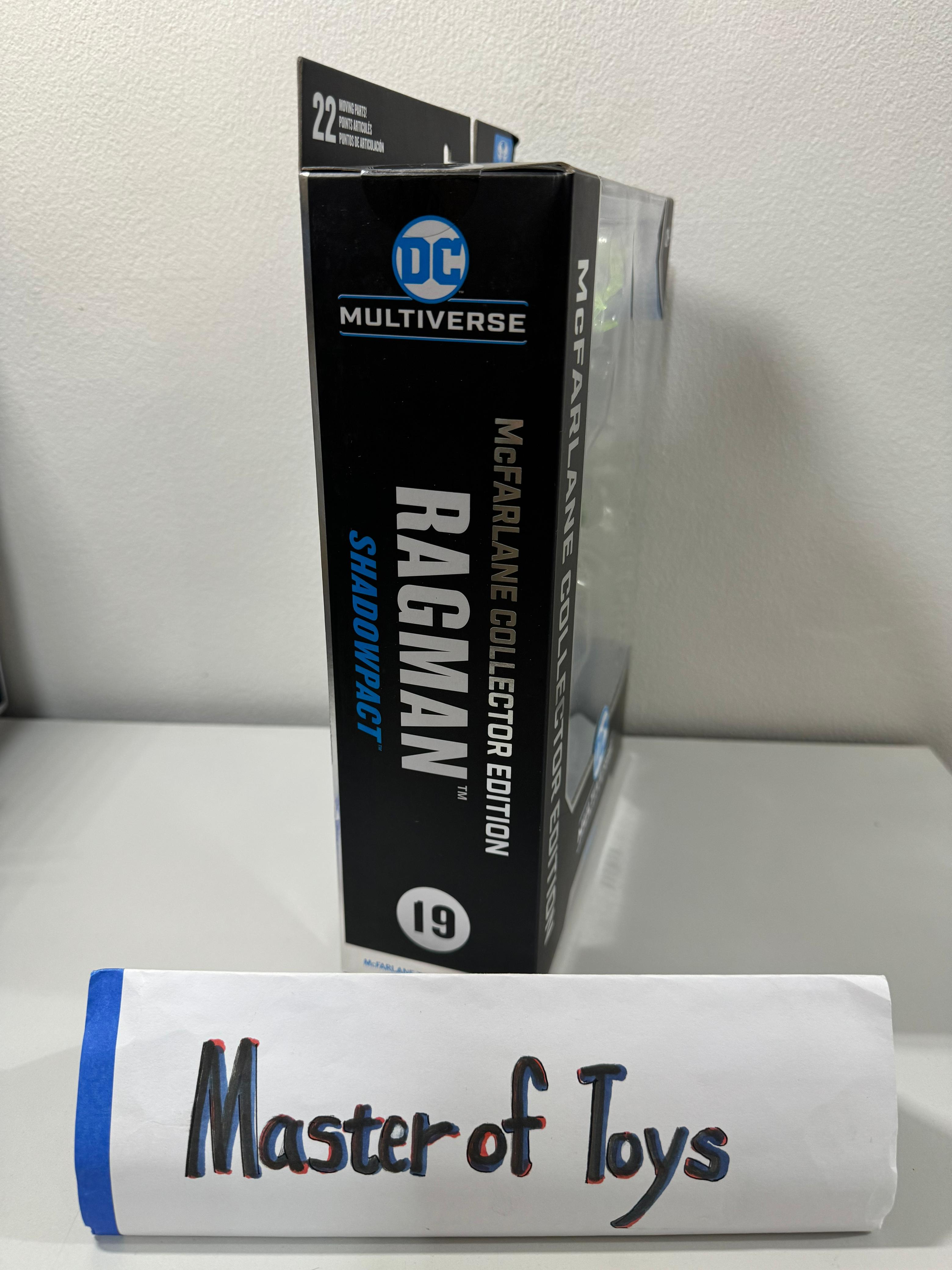 McFarlane DC Multiverse Ragman Shadowpact #19 McFarlane Collector Edition - Ready Stock