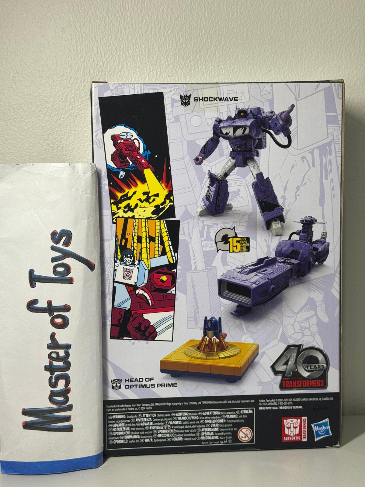 Hasbro Takara Tomy The Transformers Are All Dead Shockwave Head of Optimus Prime - Ready Stock