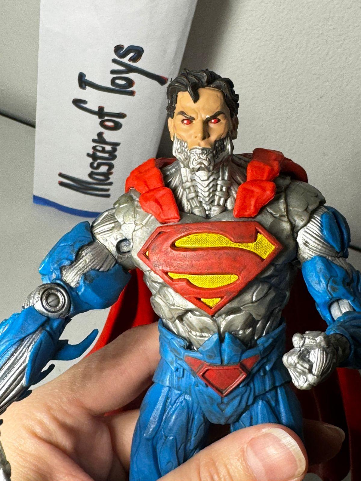 McFarlane DC Multiverse Cyborg Superman (The New 52) Only No Box - Ready Stock