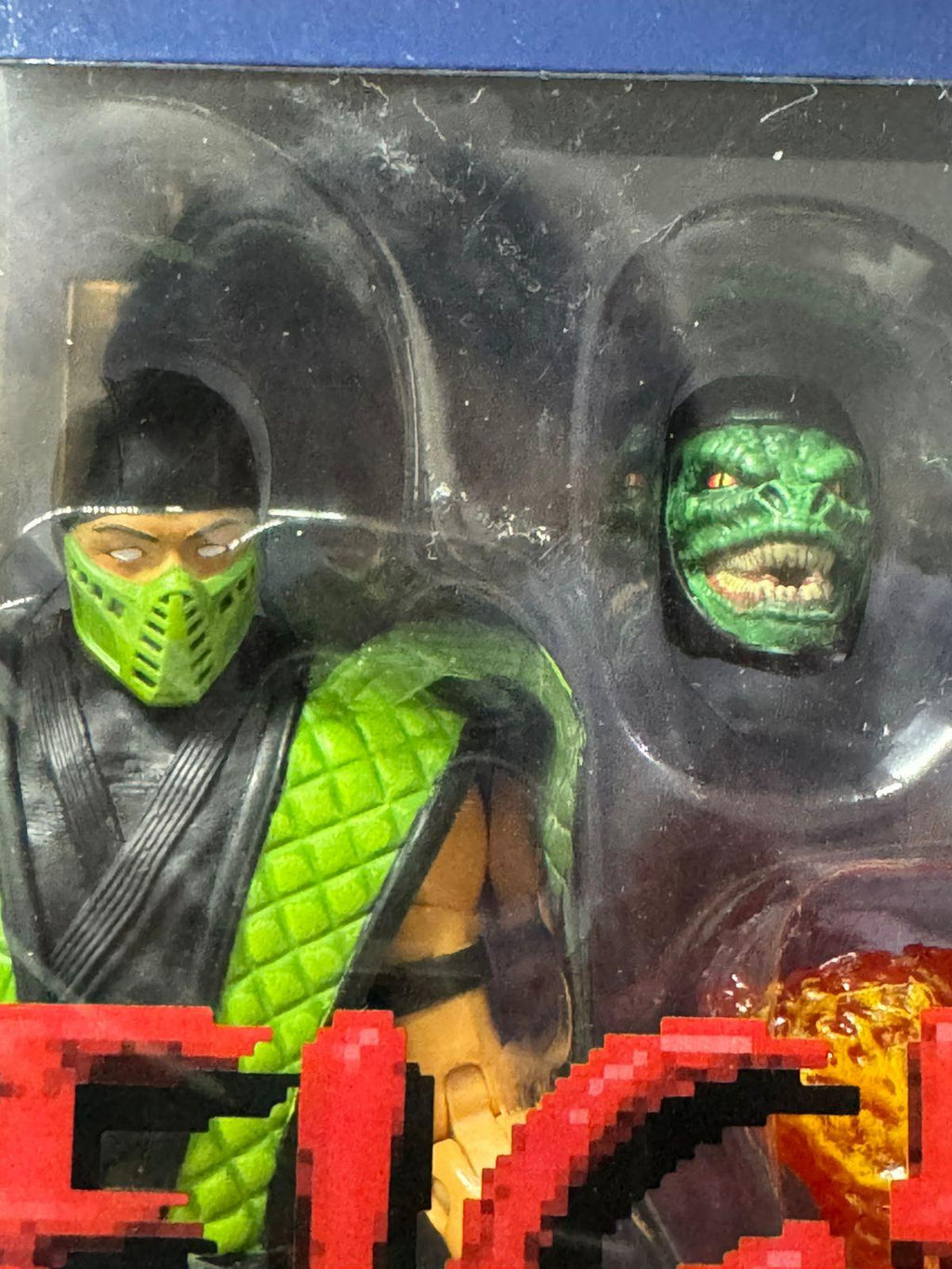 McFarlane Mortal Kombat Klassic Fight Liu Kang vs Reptile Battle 3 Game Verse - Ready Stock