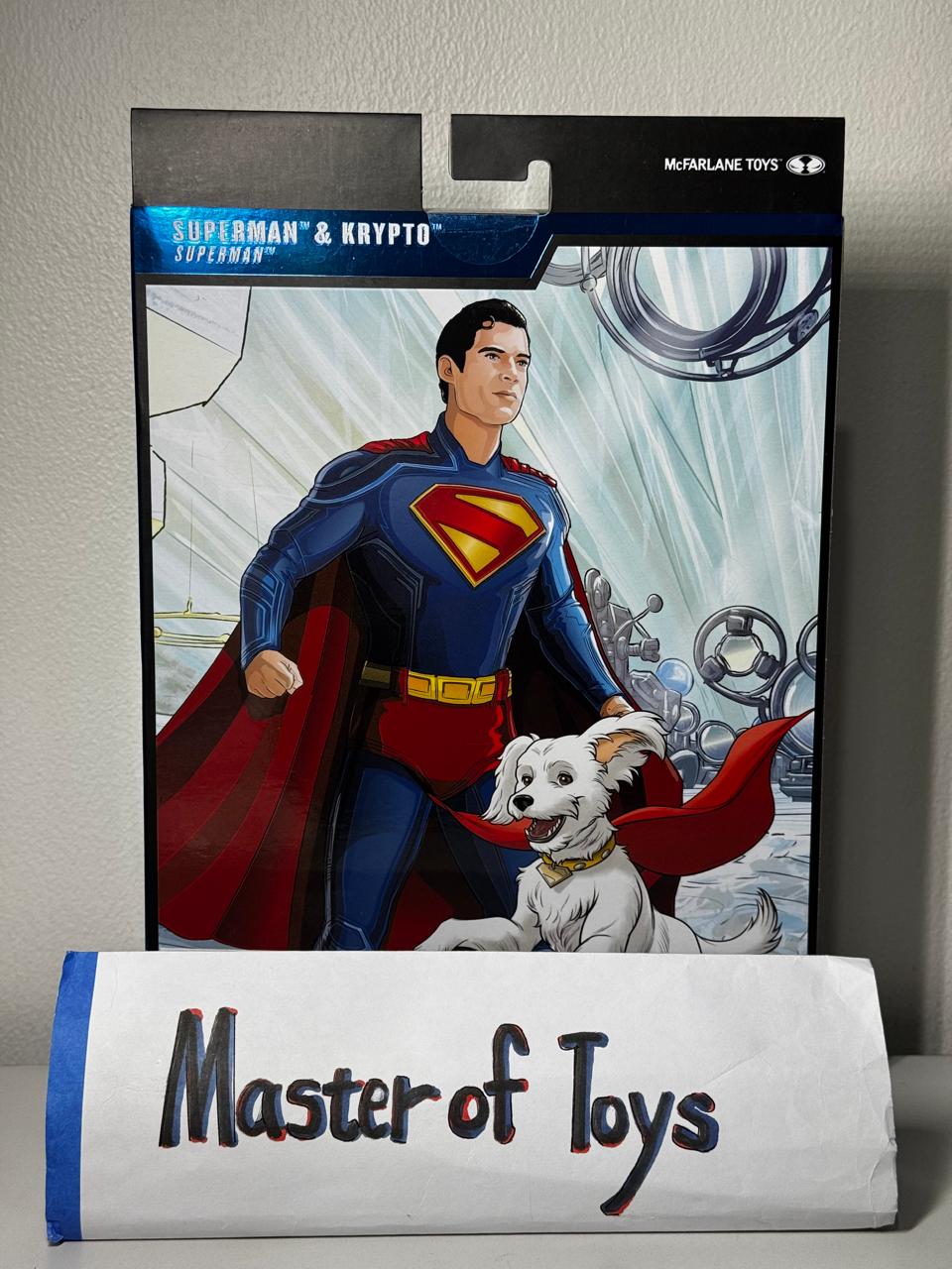 McFarlane DC Multiverse Studio Deluxe Theatrical Edition Superman & Krypto - Ready Stock