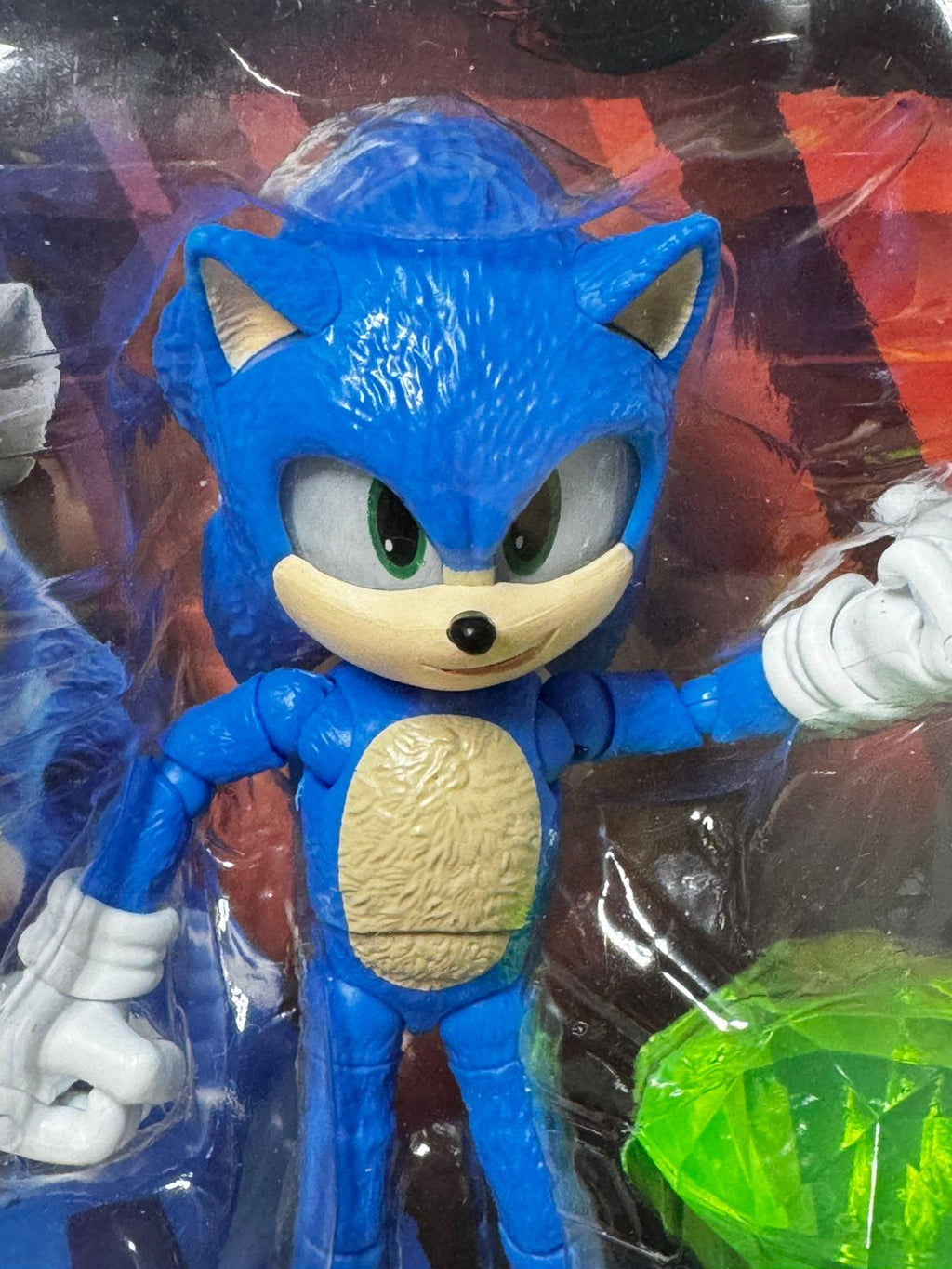 Jakks Pacific Sonic 3 The Hedgehog Sonic Master Emerald - Ready Stock