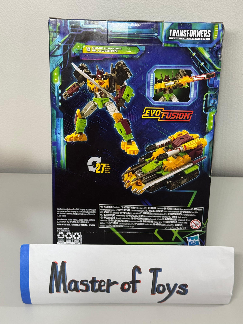 Hasbro Transformers Legacy Evolution Comic Universe Bludgeon - Ready Stock