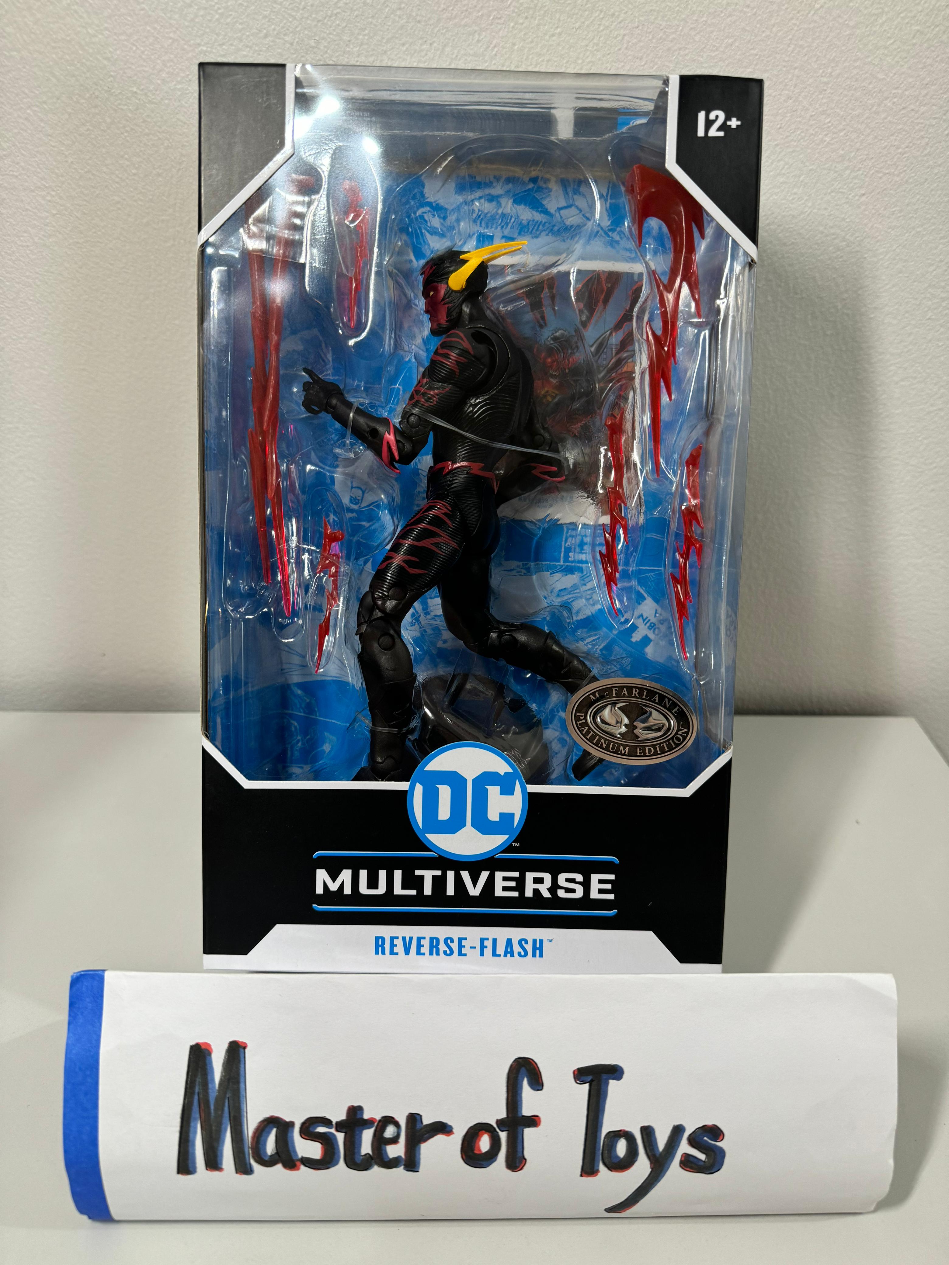 McFarlane DC Multiverse Reverse-Flash New 52 Platinum Edition - Ready Stock