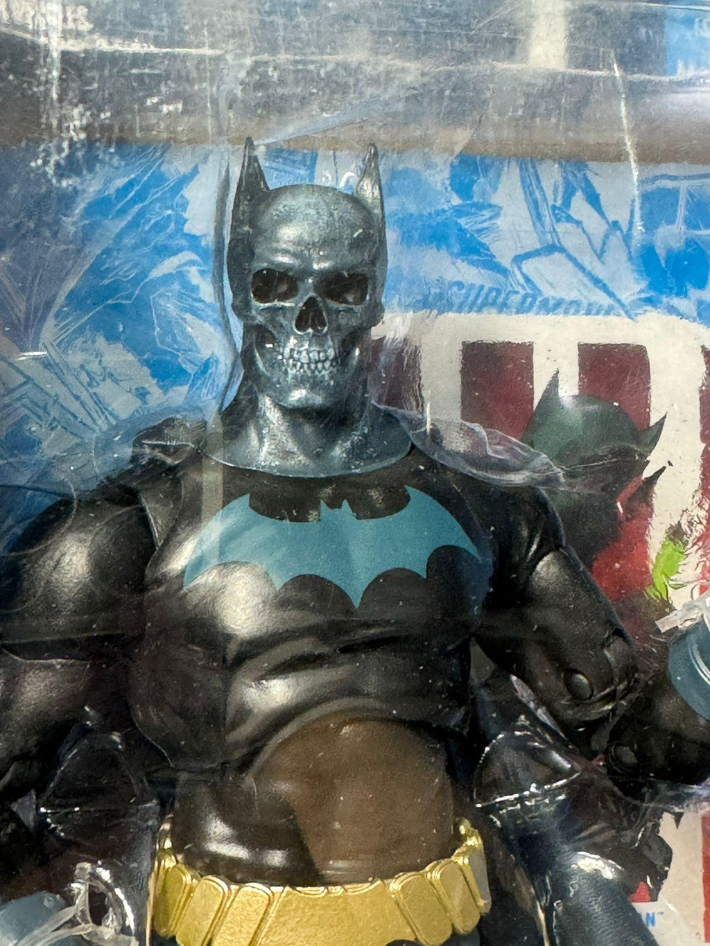 McFarlane DC Multiverse Black Mask As Batman (Beneath the Mask) - Ready Stock