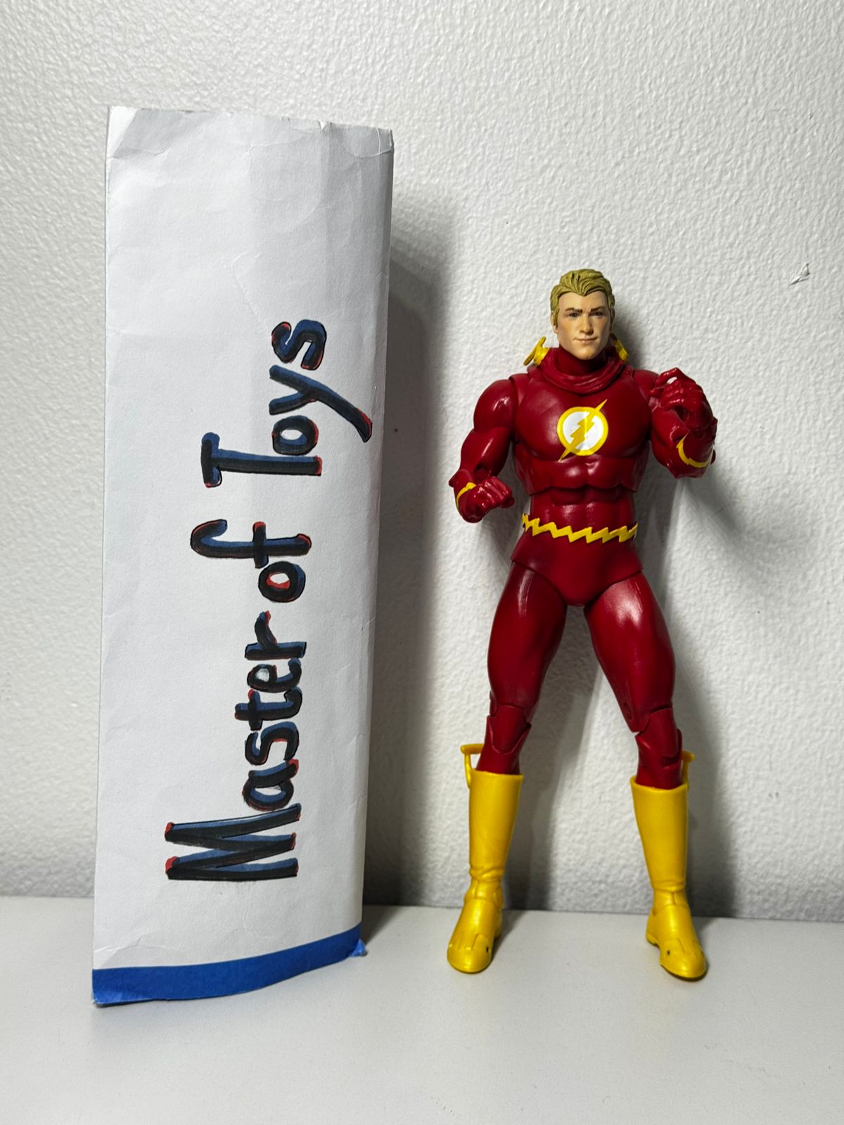 McFarlane DC Direct The Flash Platinum Edition Only No Box - Ready Stock