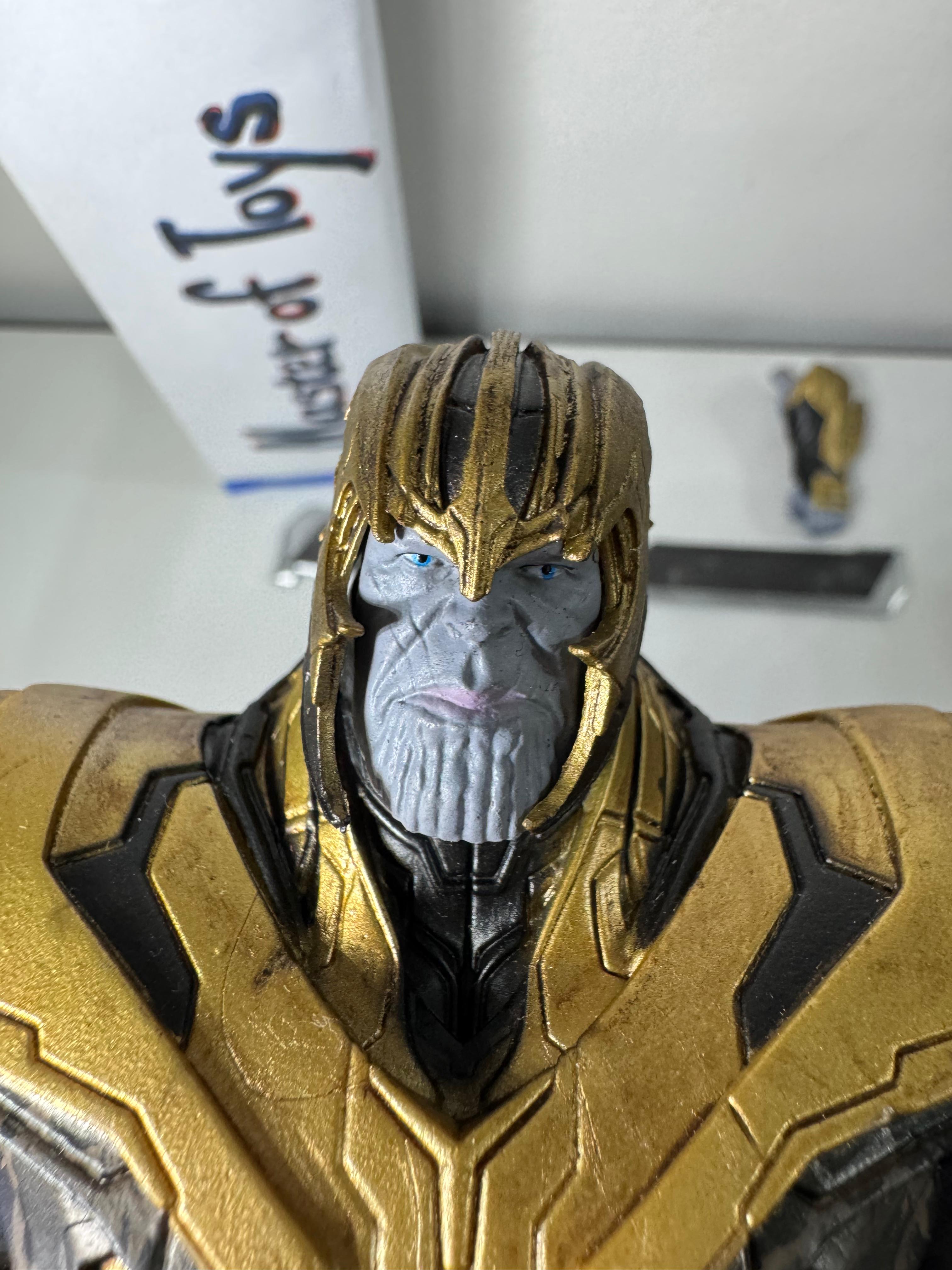 Disney Store Toys & Plush Toys Action Figures Thanos Collector Edition Action Figure No Box – Marvel Select by Diamond – 9'' – Marvel's Avengers: Endgame - Ready Stock